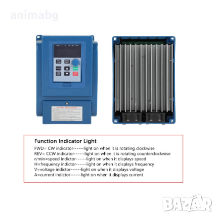 ANIMABG Контролер за задвижване с променлива честота, AC 380V/4kw, AT3-4000X задвижване , снимка 4 - Друга електроника - 44596600