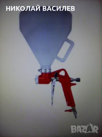 Пистолет   за  нанасяне  на  мазилки / Шприц / боядисване  с  3  и  4  дюзи   ., снимка 11 - Железария - 47879343