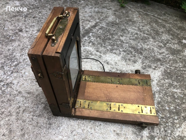 старинен салонен фотоапарат, снимка 12 - Антикварни и старинни предмети - 51135756