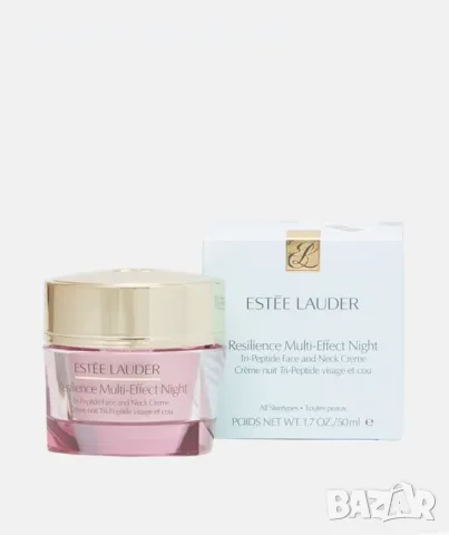 Estee lauder Resilience Lift Night Lifting/Firming Face and Neck Creme Нощен крем, снимка 1 - Козметика за лице - 47778356