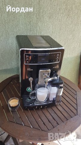 Кафемашина Saeco Xelsis обслужена изцяло. Топ клас! БГ меню! Тъч скрийн дисплей, снимка 7 - Кафемашини - 41662715