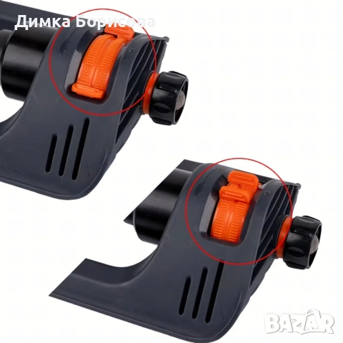 Градинска пръскачка с регулируема осцилираща система, 19 отвора, снимка 9 - Напояване - 53374662