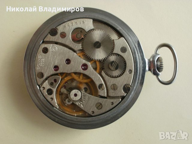 Molnia Молния джобен механичен руски часовник, снимка 8 - Антикварни и старинни предмети - 42369336