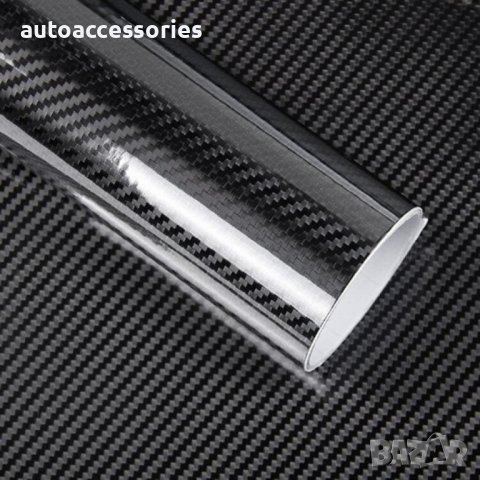 5D черно карбоново фолио MSA1516 1.52М х 1м, снимка 1