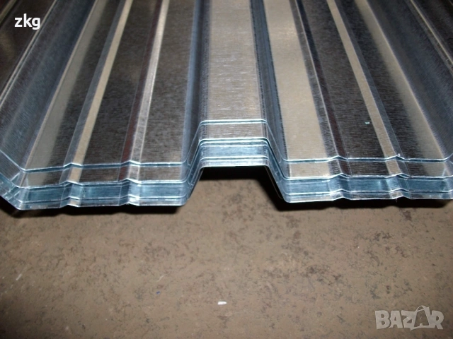 Покривна поцинкована ламарина TR40x188-940 в София, снимка 8 - Строителни материали - 53367461