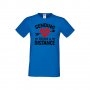 Мъжка тениска Свети Валентин Sending Love From Distance, снимка 1 - Тениски - 35715991