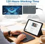 Калъф с отделяща се клавиатура за iPad Pro 11 M4/M5, сив, снимка 3