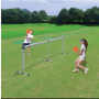 Тенис корт за деца с мрежа, хилки и топче, 305x60см