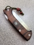 Сгъваем нож ръчно изработен от N690co стомана + ПОДАРЪК кания, снимка 4