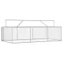 vidaXL Дворна клетка за кучета с покрив, 400x200x150 см, снимка 7
