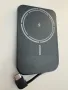 Nobis магнитна външна батерия 5000mAh с вграден кабел, QC 3.0 22.5W PD, черна, снимка 9