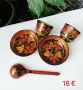 Руски комплекти Хохлома , снимка 3