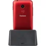 Panasonic Kx-tu155 Red Мобилен Телефон Gsm 2.40 ", Задна Камера 0.30 Mpx, снимка 4