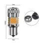 LED крушки с две функции жълти 12-24V 2 броя, снимка 3