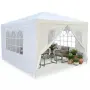 Градинска шатра павилион 3x4x2.5 м бяла , снимка 6