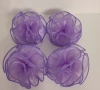 Лилави кордели, панделки за коса, снимка 1