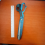 Шивашка ножица за разкрояване, снимка 1 - Антикварни и старинни предмети - 44839910