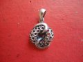 Невероятен сребърен медальон висулка 925 , снимка 2