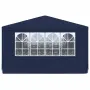 vidaXL Професионална парти шатра със стени 4x6 м синя 90 г/м², снимка 5