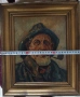 Стара картина ,портрет, снимка 3