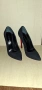 Дамски обувки на ток. Естествен велур. , снимка 1