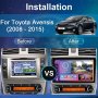 Toyota Avensis Т25 Т27 Android тойота авенсис андроид навигация 02-15, снимка 2