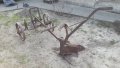 Стар плуг от две части, снимка 2