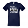 Мъжка тениска Anime,Eat,Sleep,Anime,Repeat,Ядене,Спане,Подарък,Повторение,Празник,, снимка 10
