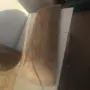 Автентично, старо дървено корито за месене на хляб, нощва . Подходящо за декорация на вила, градина, снимка 7