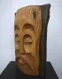 Много красива дърворезба. Мъжка глава. "Мъдрост и сила" , снимка 2