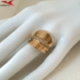 Пръстен с 14К златно покритие 224833, снимка 4