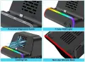 Нова ТВ докинг станция за Nintendo Switch 2 4K HDMI бързо зареждане USB 3.0 100W PD, снимка 4