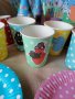 Парти артикули Барбароните - чашки, чинийки, сламки..., снимка 17