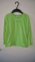 6-7г 122см Блуза с дълъг ръкав памук зелена без следи от употреба