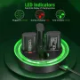 Xbox Controller 4 батерии и докинг станция от Powerextra, снимка 5