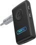 Nulaxy Bluetooth 5.0 приемник-за стриймване на музика, с вграден микрофон,Stereo, снимка 1
