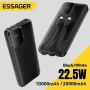 Преносима батерия Essager ES-D023 PD 20000 mAh с 2 вградени кабела Lightning, Type-C, снимка 7