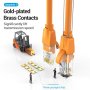 Vention Кабел LAN UTP Cat.6 Patch Cable - 2M Orange - IBEOH, снимка 8