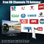 Външна телевизионна антена с обхват 6000 мили, цифрова HDTV 4K, снимка 3