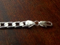Посребрена мъжка гривна, снимка 3