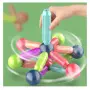 Магнитен конструктор игра Construction, Sticks Building многоцветна, 58 части, снимка 4