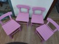 Цветни детски столчета изработени от бук.Производител , снимка 7
