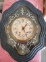 Антикварен Френски часовник с инкрустация от седеф, снимка 1