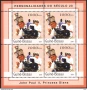 Чисти марки и блокове Папа Йоан Павел Даяна Червен Кръст Нелсън Мандела 2001 2003 2007 Гвинея Бисау, снимка 4