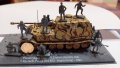 1:72 метален танк в дисплей с 10 войника, снимка 14