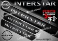 ПРАГОВЕ карбон NISSAN INTERSTAR фолио стикери mnipin, снимка 1
