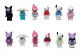 12 фигурки за Лего конструктор Санрио Kuromi Куроми sanrio Hello Kitty за игра и торта пластмасови, снимка 3