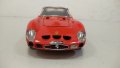 Метална количка Ferrari GTO(1962) Burago 1:18, снимка 7