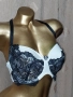Hunkemoller 80 F Бял сутиен с черна дантела , снимка 1
