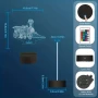 Холограмна 3D LED лампа Локомотив-дистанционно управление 16 цвята+други режими на управление, снимка 4